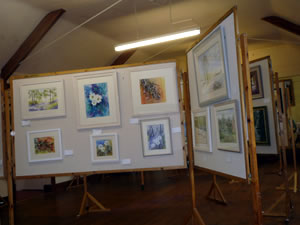 Hall view of Art Exhibition